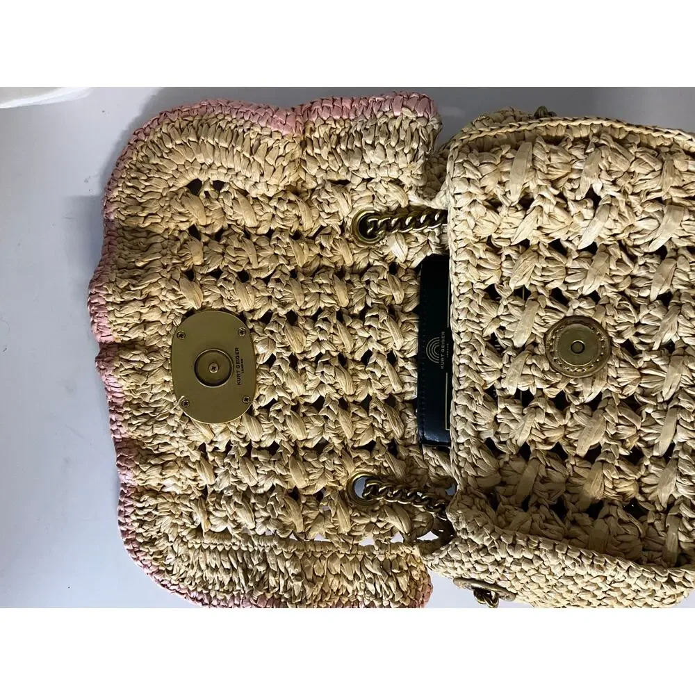 Kurt Geiger London small Chelsea ruffled shoulder bag - Picture 6 of 13